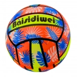 Minge de cauciuc cu frunze, portocalie, 24 cm