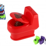 Jucărie amuzantă de stropit în formă de toaletă - 4 variante de culori