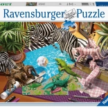 Puzzle Ravensburger Aventura origami – 1500 piese