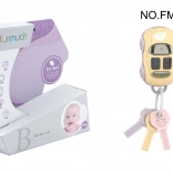 Set moale de chei cu breloc cu lumini pentru cei mici