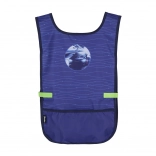 Şorţ poncho OXY Sherpy Blue pentru activități artistice și creative