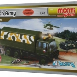 Set de construcție Monti System MS 11 Armata Cehă Tatra 815 1:48 în cutie 22x15x6cm