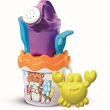 ANDRONI set de nisip Pisicuță jucăușă cu stropitoare – mică, 6 piese