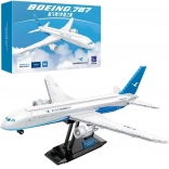Set de construcție Pantasy avion BOEING 787 Dreamliner 55 cm, 744 piese