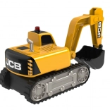 JCB mini-excavator cu lumină și sunet