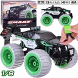 Mașină RC uriașă Monster Snake 4x4 cu muzică, lumini și drift la 360°