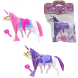 Unicorn cu pensulă și șa