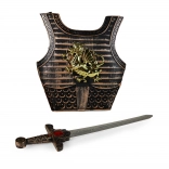 Set de cavaler cu sabie și scut
