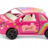 Set de construcție mașină roz FIAT 500 – PRINCESS de la Siku