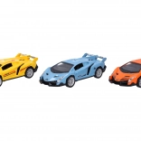 Mașină cu volantă cu efecte 15 cm