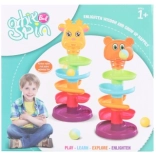 Pistă cu bile Girafa pentru cei mai mici