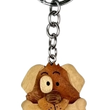 Breloc din lemn Câine cu os de la 2Kids Toys