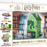 Set de construit BRICK TRICK HARRY POTTER – Librăria Flourish and Blotts, 210 piese