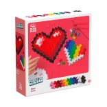 Puzzle Plus-Plus după numere - inimă 250 buc