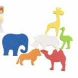 Teddies autocolante pentru baie zoo – set 6 bucăți