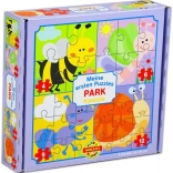 Puzzle Mijloace de transport 4în1 de la Dohany