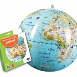 Minge Caly Globus 30 cm - Animale