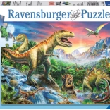 Puzzle Ravensburger Epoca Dinozaurilor 100 de piese