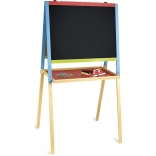 Tablă multi-activă din lemn 56 × 43 cm cu accesorii