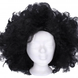 perucă neagră pentru carnaval și petreceri tematice