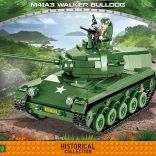Set de construcție tanc M41A3 Walker Bulldog – tanc ușor american de recunoaștere