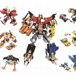 Qman Străjerii nucleului stelei - set de construcție vehicul robotic