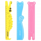 Riglă în formă de animăluț 15 cm