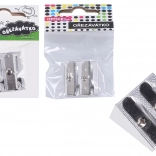 Ascuțitoare metalică pentru două creioane