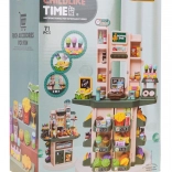 Supermarket pentru copii cu funcție de lumină și sunet + accesorii