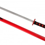 Sabie roșie din lemn pentru cosplay 73 cm