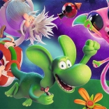 Puzzle 100 piese - Dragonul Diplodoc și prietenii