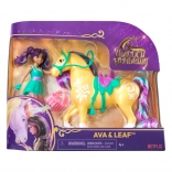 Figurine Ava și Leaf din Unicorn Academy