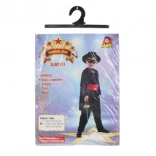 Costum de carnaval pentru copii bandit, mărime 120–130 cm