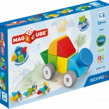 Geomag Magicube auto – set de construcție magnetică cu 13 piese