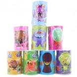 Pușculiță metalică cu monstruleti