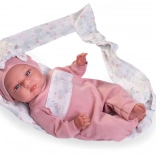 Păpușa realistă Micuțul meu Reborn Tufi cu corp moale 33 cm