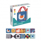 Cărticică senzorială pentru cei mai mici – imagini contrastante și activități