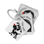 Carduri cu contrast și element colorat pentru bebeluși