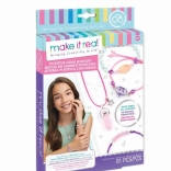 MAKE IT REAL set pentru confecționarea bijuteriilor Positive Gems – colier și 3 brățări