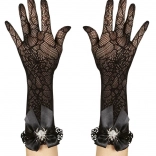 Mânecuțe cu motiv de pânză de păianjen