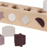 Goki cutie din lemn pentru sortat – forme