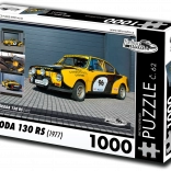 Puzzle RETRO-AUTA Škoda 130 RS (1977) – 1000 piese