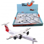 Avion metalic 20 cm – set 6 bucăți în display box