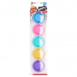 Magnete rotunde colorate 40 mm – set 5 buc