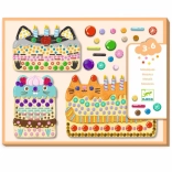 Set artistic Mozaic Brioșe de la Djeco