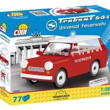 COBI Trabant 601 Universal pompieri 1:35 (77 piese)