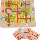 Goki joc de masă Găsește calea spre fermă