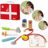 Set medical din lemn în geantă VIGA