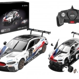 Set de Constructie Auto RC BMW M8 GTE 1:18 Model Alb