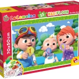 Puzzle maxi față-verso COCOMELON 2 în 1, 35 de piese, 70 × 50 cm